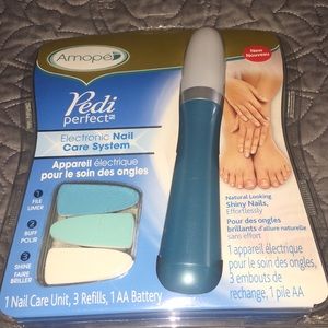 NIB Amope Pedi perfect electronic nail care system